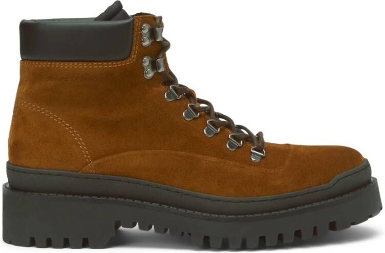 Marc O'Polo Hikerbooties met hoogwaardig rundleer