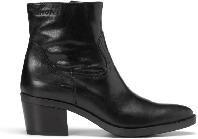 Marc O'Polo Westerse enkellaars Black Dames