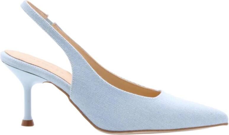 March23 Elegante pumps met hoge hak Blue Dames