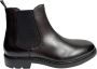 Marco Ferretti Leren Slip-On Laarzen met Rubberen Zool Brown Heren - Thumbnail 1