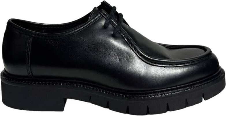 Marco Ferretti Polyester lage schoenen ingenieursstijl Black Heren