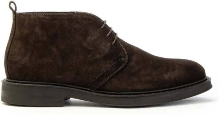 Marco Ferretti Suède Desert Boot Stijl Herenschoenen Brown Heren