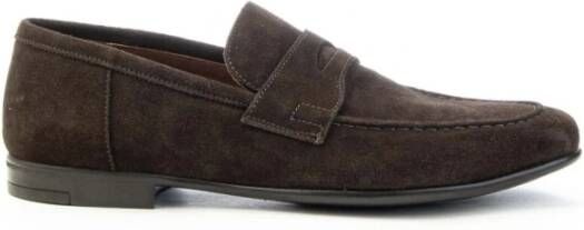 Marco Ferretti Suède Heren Loafer Schoen Brown Heren