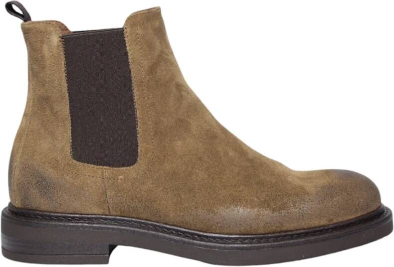 Marco Ferretti Vintage Suede Rock Style Schoenen Brown Heren