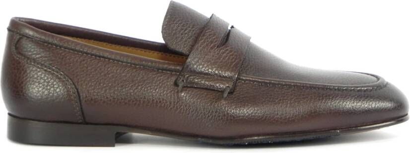 Marco Ferretti Zebu Leren Loafer Schoen Brown Heren