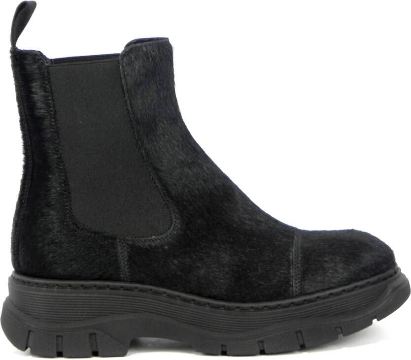 Marco Ferretti Zwarte Pony Beat Schoenen Black Dames