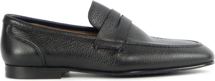 Marco Ferretti Zwarte Zebu Loafer Schoenen Black Heren