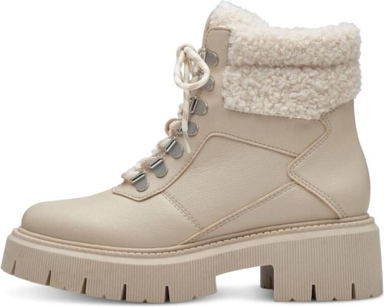 Marco tozzi Beige Enkellaarsjes voor Dames Beige Dames