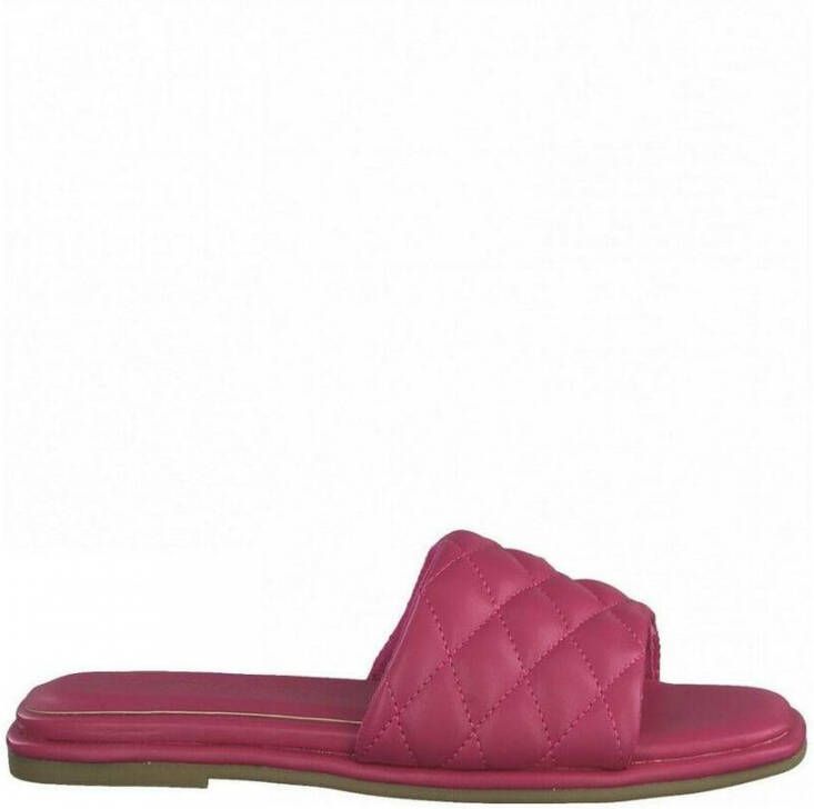 Marco tozzi roze casual open slippers Roze Dames