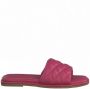 Marco tozzi roze casual open slippers Roze Dames - Thumbnail 12