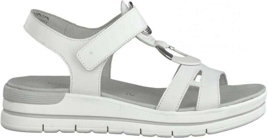 Marco tozzi Casual platte sandalen Wit Dames