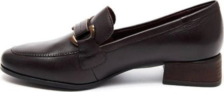 Marco tozzi Elegante Bruine Gesloten Loafers Brown Dames