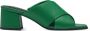 Marco tozzi Groene platte sandalen voor vrouwen Green Dames - Thumbnail 1