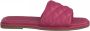 Marco tozzi roze casual open slippers Roze Dames - Thumbnail 1