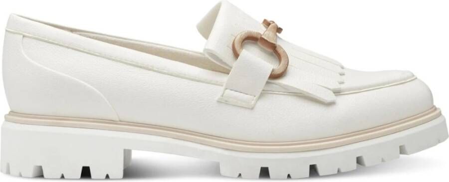 Marco tozzi Witte Loafers voor Vrouwen White Dames