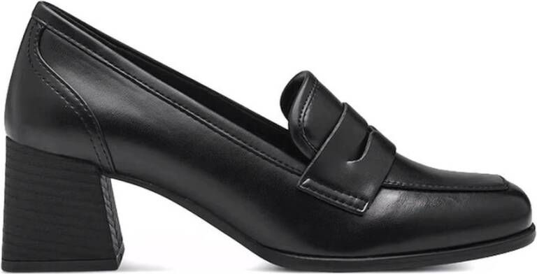 Marco tozzi Zwarte elegante gesloten mocassins voor vrouwen Black Dames