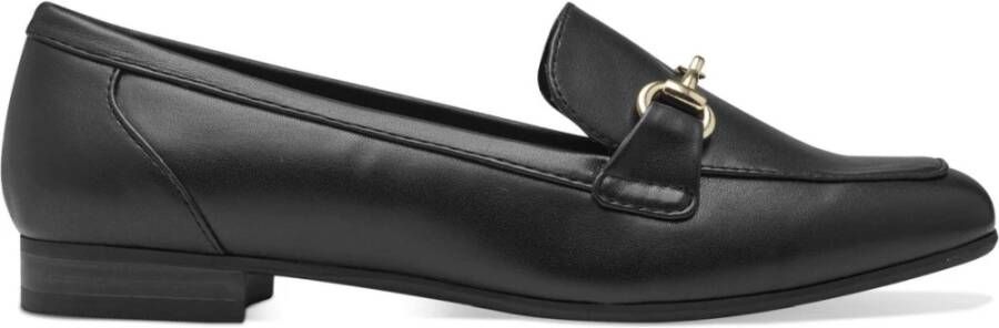 marco tozzi Zwarte Loafers voor Vrouwen Black Dames