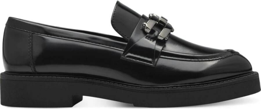 Marco tozzi Zwarte loafers voor vrouwen Black Dames