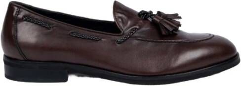 Marechiaro 1962 Bruine Loafers met Kwastjes en Rubberen Zool Brown Heren