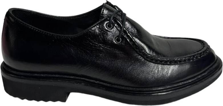 Marechiaro 1962 Lage Polyester Veterschoenen Ingenieursstijl Black Heren