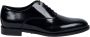 Marechiaro 1962 Zwarte Geborsteld Leren Oxford Schoenen Black Heren - Thumbnail 1