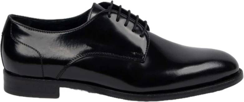 Marechiaro 1962 Zwarte Geborsteld Leren Oxfords Black Heren