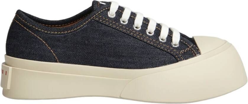 Marni Denim pablo lace-up sneaker Blue Dames