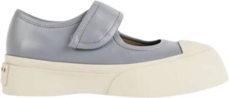 Marni Grijze Mary Jane Sneakers Gray Dames