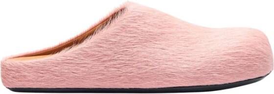 Marni Kalfshaar Sabot Muiltjes Ronde Neus Pink Dames