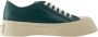 Marni Leather sneakers Green Dames - Thumbnail 1