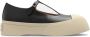 Marni Loafers Black Leather Sneakers in zwart - Thumbnail 1