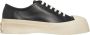 Marni Leren Sneaker Black Heren - Thumbnail 1