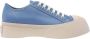 Marni Leren sneakers met logodetail Blue Dames - Thumbnail 1