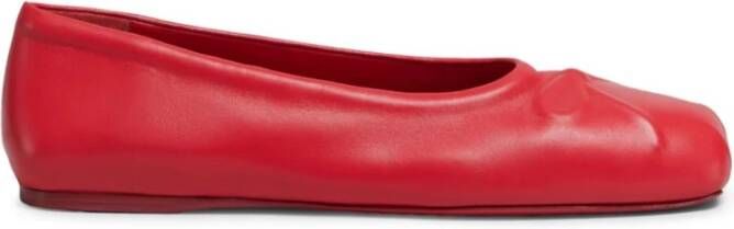 Marni Platte schoenen voor vrouwen Red Dames