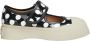 Marni Zwarte Witte Leren Sneakers Mary Jane Stijl Black Dames - Thumbnail 2