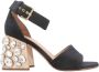 Marni Pre-owned Canvas sandals Black Dames - Thumbnail 1