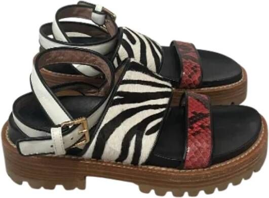 Marni Pre-owned Leather sandals Multicolor Dames