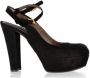 Marni Pre-owned Suede heels Black Dames - Thumbnail 1