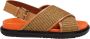 Marni Raffia Platte Sandalen Zomerstijl Multicolor Dames - Thumbnail 1