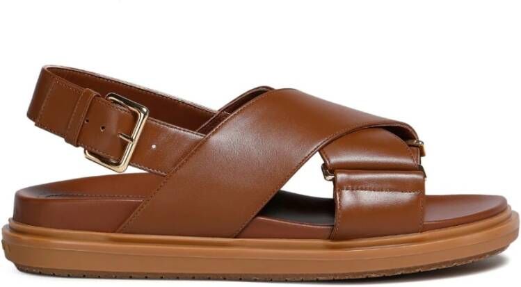 Marni Sandals Brown Dames