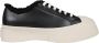 Marni Shearling Lace-Up Sneakers Black Dames - Thumbnail 1