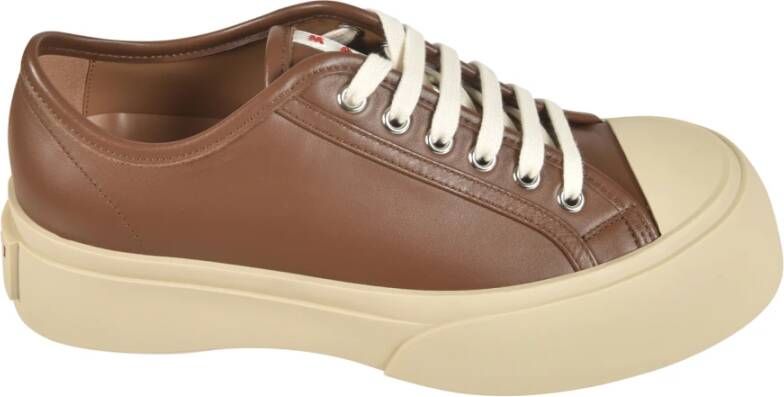 Marni Stijlvolle Sneakers Brown Heren