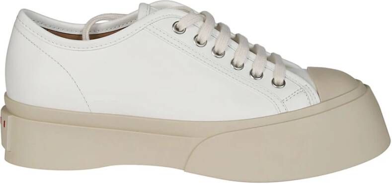 Marni Stijlvolle Vetersneakers White Dames