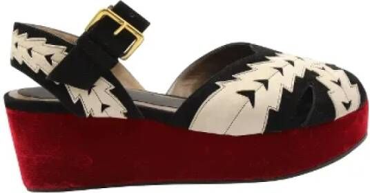 Marni Velvet sandals Multicolor Dames