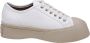 Marni Witte Sneakers met Dikke Rubberen Zool White Dames - Thumbnail 4