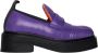 Marni Zachte Nylon Loafers Purple Dames - Thumbnail 1