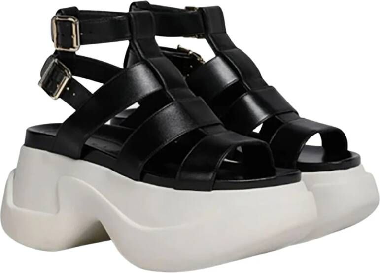 Marni Zomerse Gladiator Sandalen Black Dames