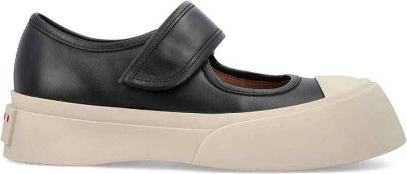 Marni Zwarte Mary Jane Sneakers Black Dames