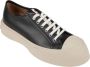 Marni Zwarte nappa sneakers Pablo stijl Black Heren - Thumbnail 1