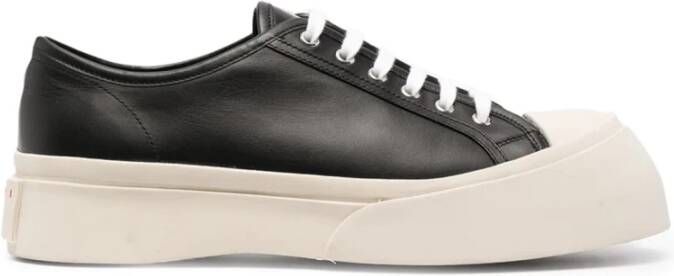 Marni Zwarte Vetersneaker Black Heren